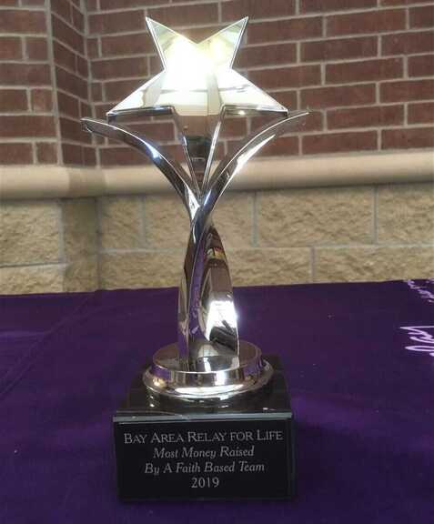 Relay for Life 2019 Trophy