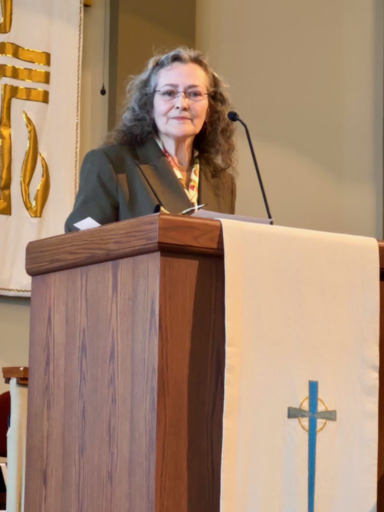 Cynthia Oliphant Preaching